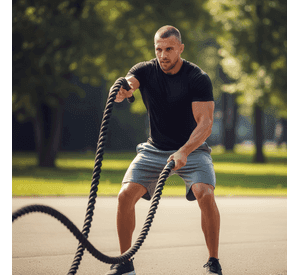 Cuerda Funcional Battle Rope 9 Mts