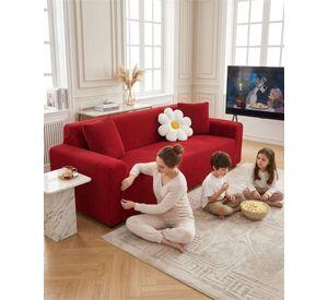 Funda Para Sofa 4 Cuerpos Diseño Moderno De Polar m6