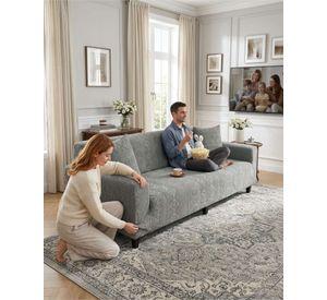 Funda Para Sofa 1 Cuerpos Diseño Moderno De Polar m1