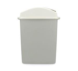 Basurero 20,5 lts Rectangular San Remo con Tapa Vaivén