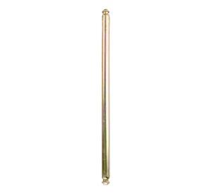 Kit 2 Ruedas Con Eje Para Basurero 120 Lts