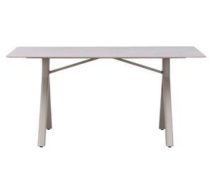 Mesa comedor Rio beige 74x160x90 cm