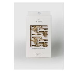 Set De Ganchos Para Cortina De Baño Palmeras