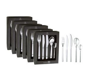 Set Cuchilleria 120 Piezas Acero Inoxidable Arthome CUC11