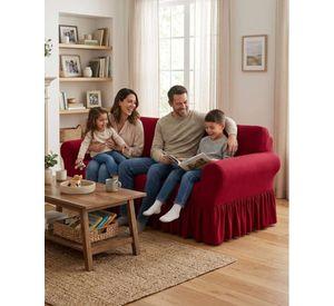 Cubre Sillon Elasticado Con farolao Premium 3 Cuerpos m3