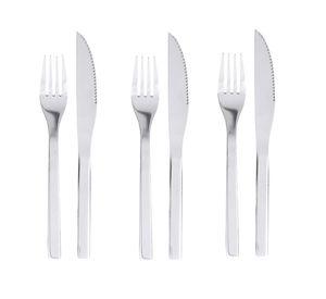 Set Cubiertos 6 Piezas Acero Inoxidable Arthome CUC31