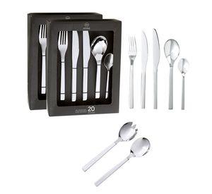 Set Cuchilleria 42 Piezas Acero Inoxidable Arthome CUC07