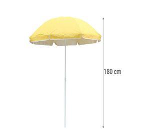 Quitasol Reclinable Uv Klimber Paraguas Dorado 180cm