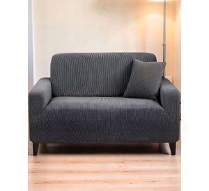 FUNDA PARA SILLON 3 CUERPOS CUADRUPLE COLOR GRIS
