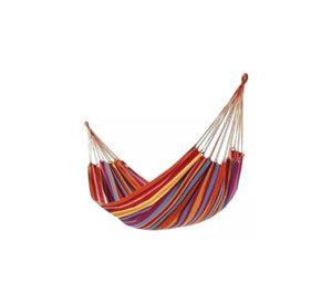 Hamaca 100% algodón premium 2 plazas multicolor