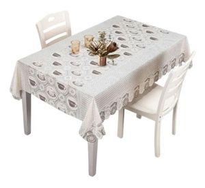 Mantel Mesa Decorativo Patrón Temático Café Calado Jhn