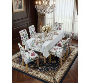 Juego De Mantel Antimanchas 140x220 + 6 Fundas De Silla 15