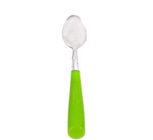 Set 3 Cucharas De Acero Mango Acrílico