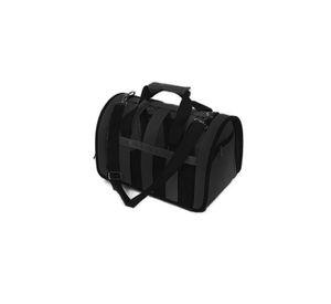 Bolso Transporte Mascotas Negro 34x24x23 CM