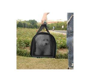 Bolso Transporte Mascotas Negro 34x24x23 CM