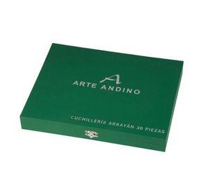 Set De Cuchilleria Elegante 30 Piezas Clasicas Arte Andino
