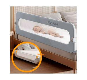 Baranda De Cama 1.5mtrs Seguridad Bebe Abatible Ajustable