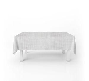 Mantel para Mesa de Tela Textura Blanco 140x220 cm