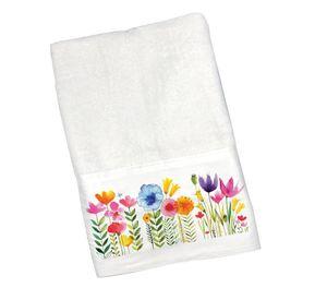 Toalla de Mano Jardin de Flores