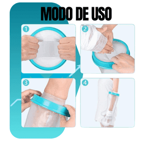 Protector De Yeso Antebrazo Completo Adulto 100 Impermeable
