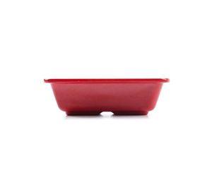 POCILLO MELAMINA ROJO 12x8cm