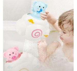 Set 6 Juguete Baño Chorro Agua Divertido Bebes Ducha Lau