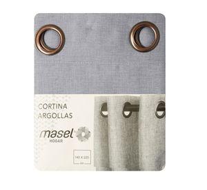 Cortina  Mati 140X225 cm Gris