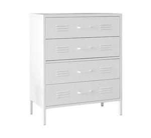 Cómoda Austin blanco 4 cajones
