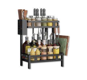Estante Organizador Para Especias Cocina Especiero 2 Niveles