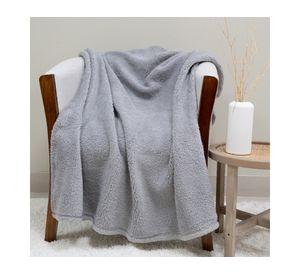 Manta Softy Lisa gris 127x152 cm