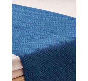 PIECERA CON 2 FUNDAS ELEGANTE AZUL