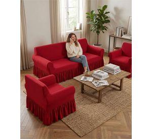 Juego de Fundas para Sillon Elasticas con Farolao 3+1+1 m2