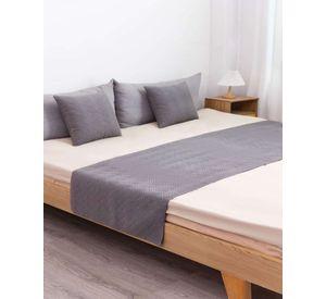 PIECERA SIN FUNDAS 2 PLAZAS ELEGANTE GRIS