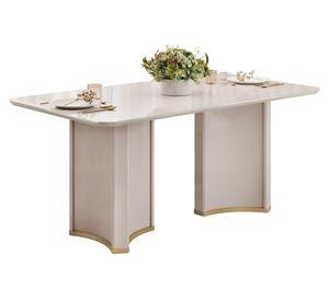 Juego comedor 6 sillas Liz grafito 80x180x100 cm