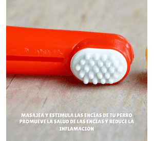 Set 2 Cepillos De Dientes Dedo Para Perros Y Gatos