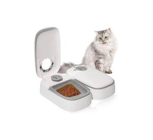 Plato De Comida Automatico Temporizador Para Perros Gatos Mascotas