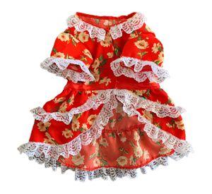 Vestido Huasa Rojo talla XL