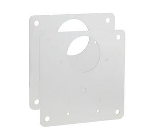 Placa repara bisagra blanco 2 un.
