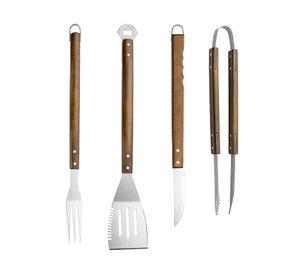 Utensilios asado 4 piezas