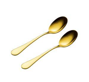 Set 2 Cucharas Para Servir Select Doradas