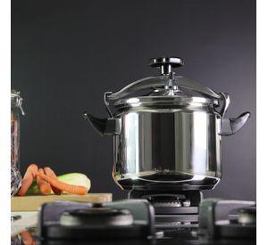 Olla Presión Inoxidable Espejo 6L Qualita