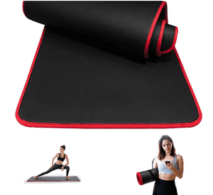 Mat Yoga Grueso 10mm C modo Antideslizante Nbr 183x61cm Fit