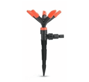 Aspersor Rociador De Agua Para Cesped Giratorio 360° Aspersor Jardin