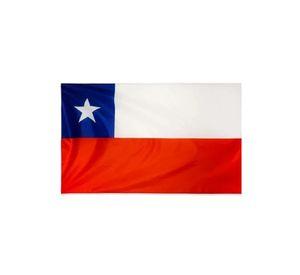 Bandera chilena publicitaria poliéster 90 x 150 cm