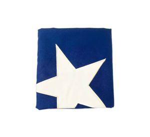 Bandera chilena 140 x 210 cm bordada de alta calidad nacional