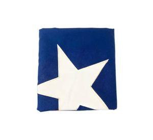 Bandera chilena 200 x 300 cm bordada de alta calidad nacional
