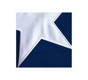 Bandera chilena 100 x 150 cm tela bordada reforzada