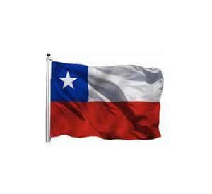 Bandera chilena tela reforzada premium 140 x 210 cm