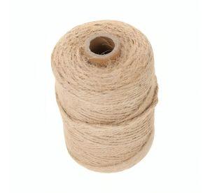Cuerda Cañamo Yute 300 Mts 3 Mm Soga Decoración Artesanías
