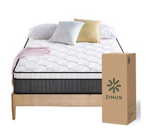 Colchón Zinus 1.5 Plazas Long 105x200x30cm Espuma y Resortes